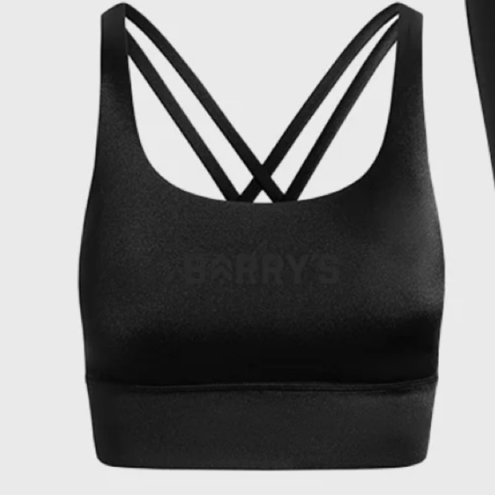 LULULEMON x BARRY’S BLACK SHINE BRA - Brand new
